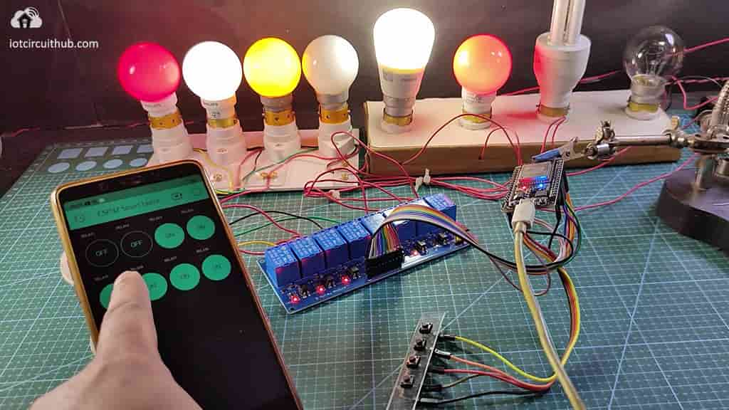 Controlling Relays with Blynk App