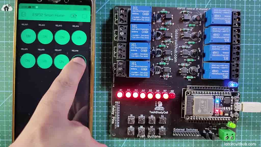 Testing the ESP32 Circuit