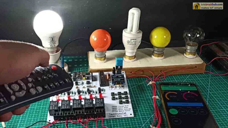 Home Automation with Arduino ESP8266 Blynk - IotCircuitHub