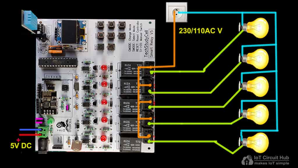 Connect home appliances with Relay