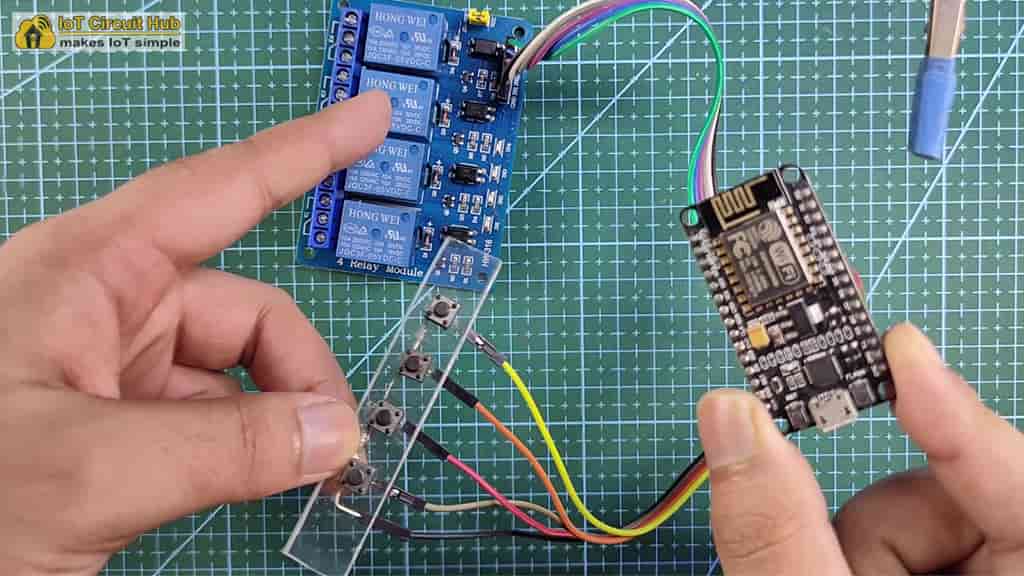 NodeMCU Relay connection