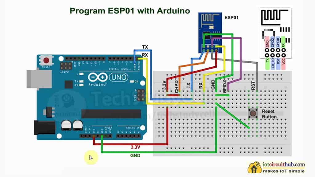 connect esp8266 to arduino