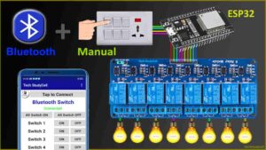 Read more about the article ESP32 Bluetooth Home Automation System with Manual Switch