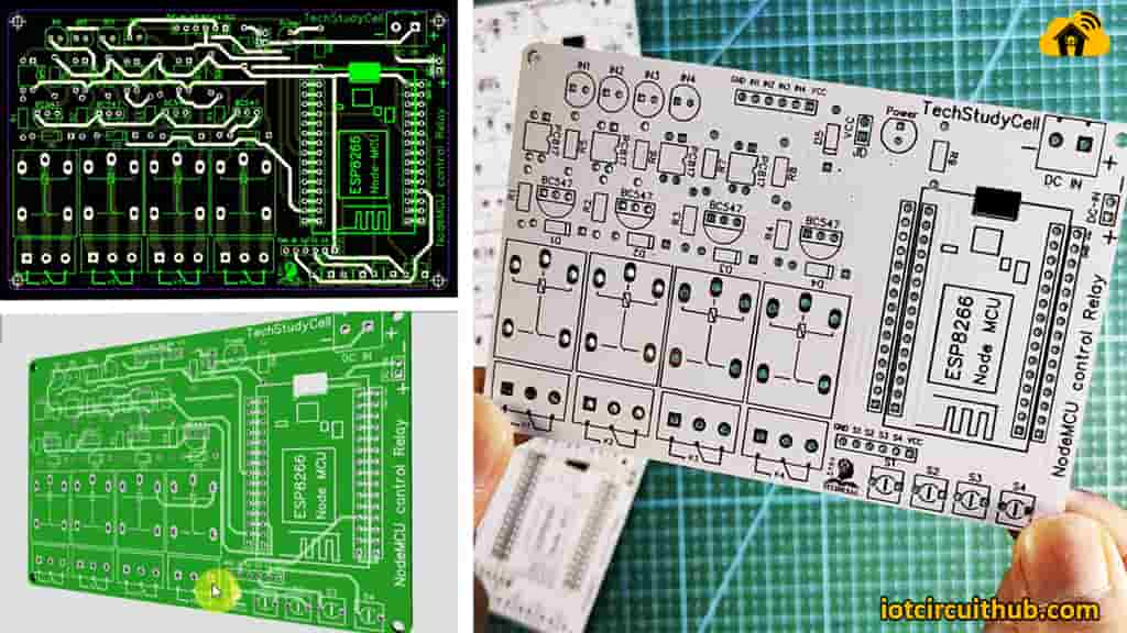 PCB for the Alexa ESP8266 Projects