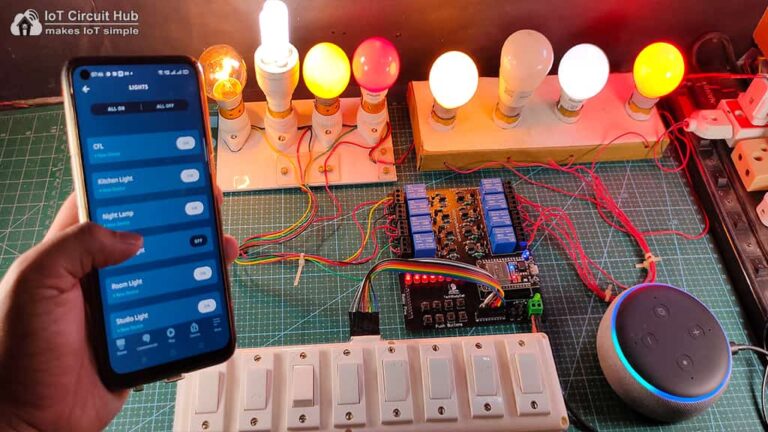 ESP32 Alexa Home Automation System in 2024 - IotCircuitHub