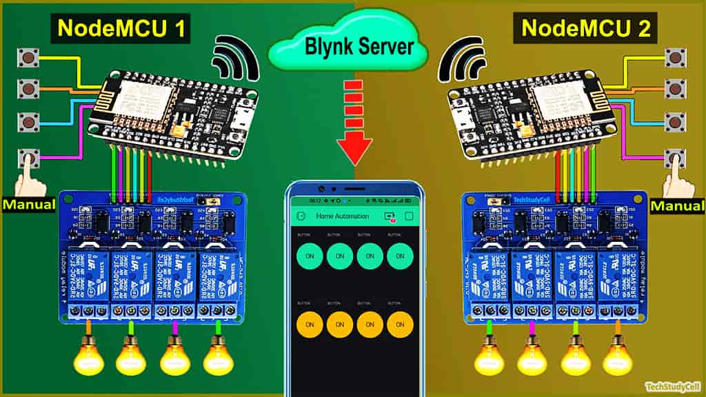 ESP8266 Blynk Home Automation