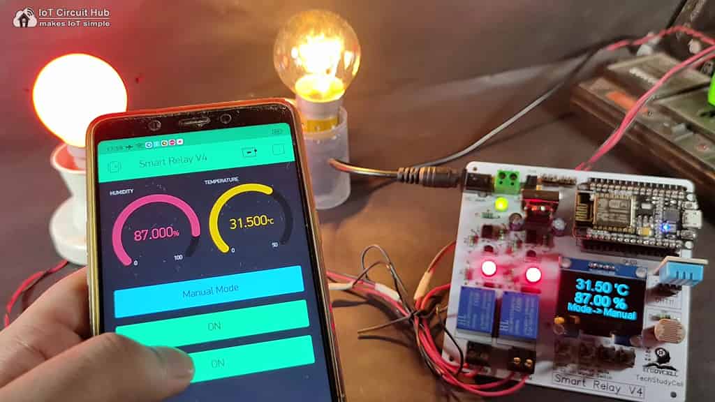 Control Relays with Blynk App