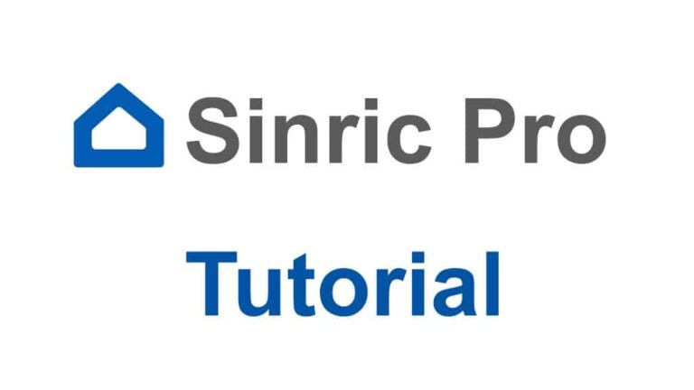 Sinric Pro tutorial