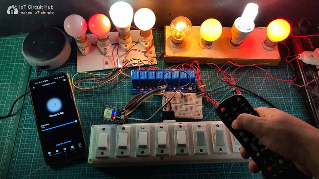 Control Relay with IR Remote