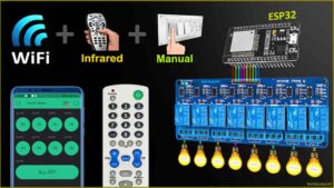 Read more about the article ESP32 IoT Home Automation using Blynk & IR Remote