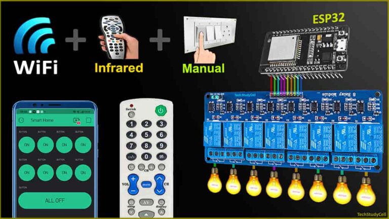 Home Automation using Blynk & IR Remote