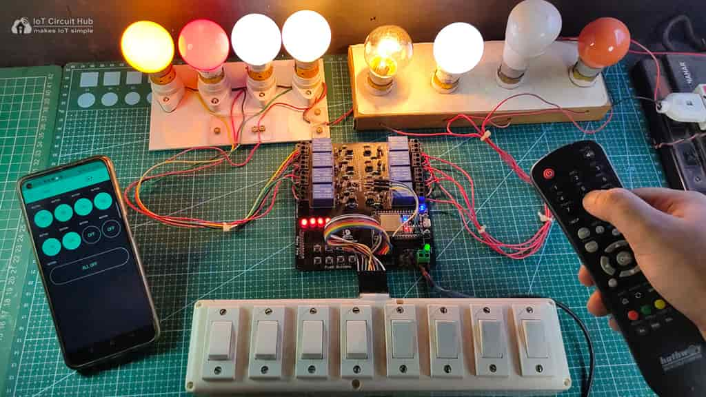 ESP32 control relay module