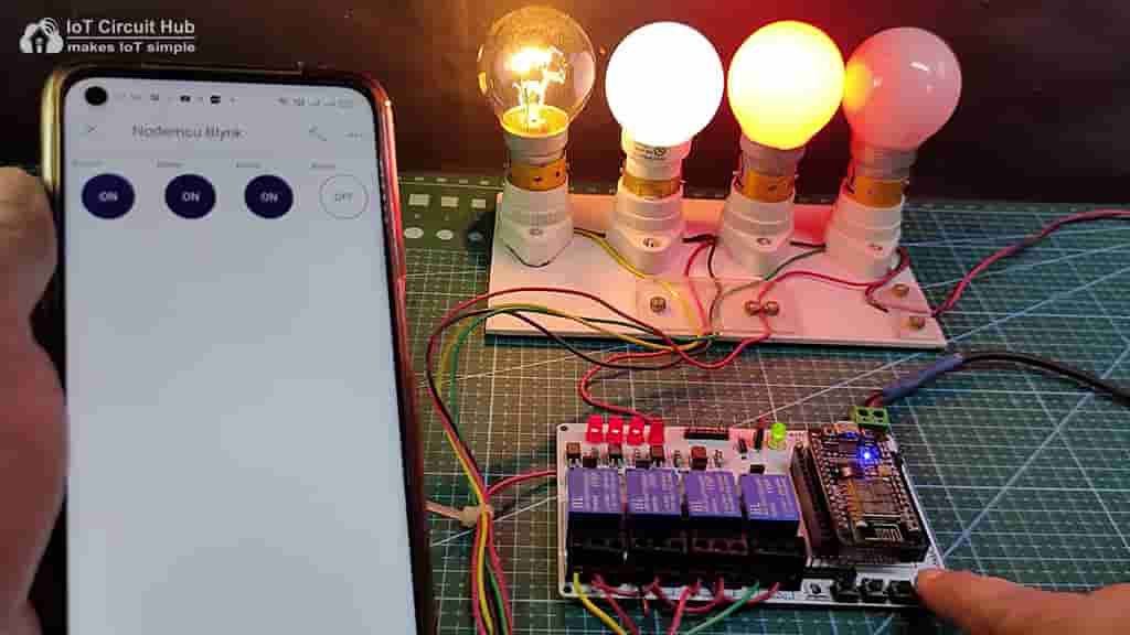 Control Relays with Pushbuttons