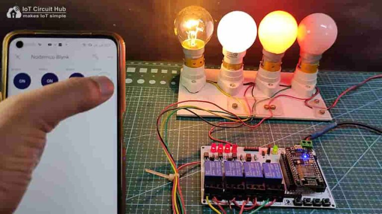 Blynk Home Automation using NodeMCU - IoT Projects 2024