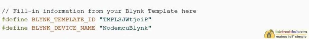 update BLYNK_TEMPLATE_ID