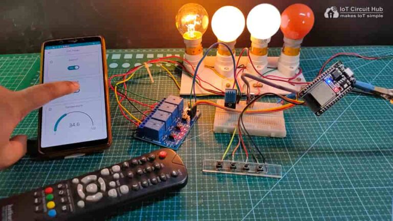 Smart Home IoT Project 2024 using Arduino Cloud ESP32 Alexa