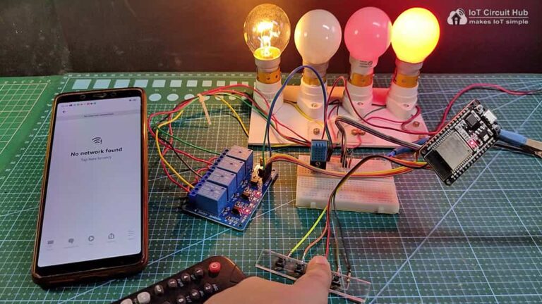 Smart Home IoT Project 2024 using Arduino Cloud ESP32 Alexa