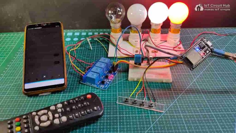 Smart Home IoT Project 2023 using Arduino Cloud ESP32 Alexa