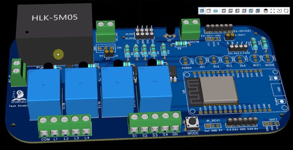 ESP32 projects PCB