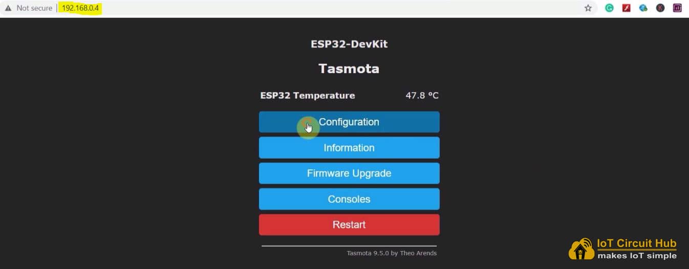 Tasmota ESP32 Alexa Home Automation Project 2024
