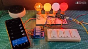 Tasmota NodeMCU ESP8266 Home Automation project in 2024