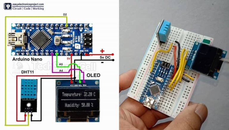 DHT11 Arduino Weather Station - IotCircuitHub - 2024