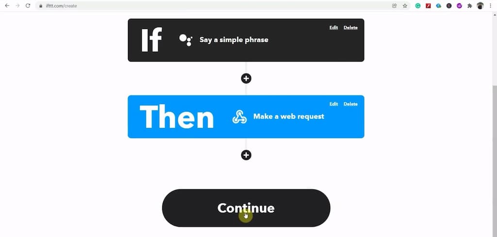 IFTTT Blynk Google Assistant