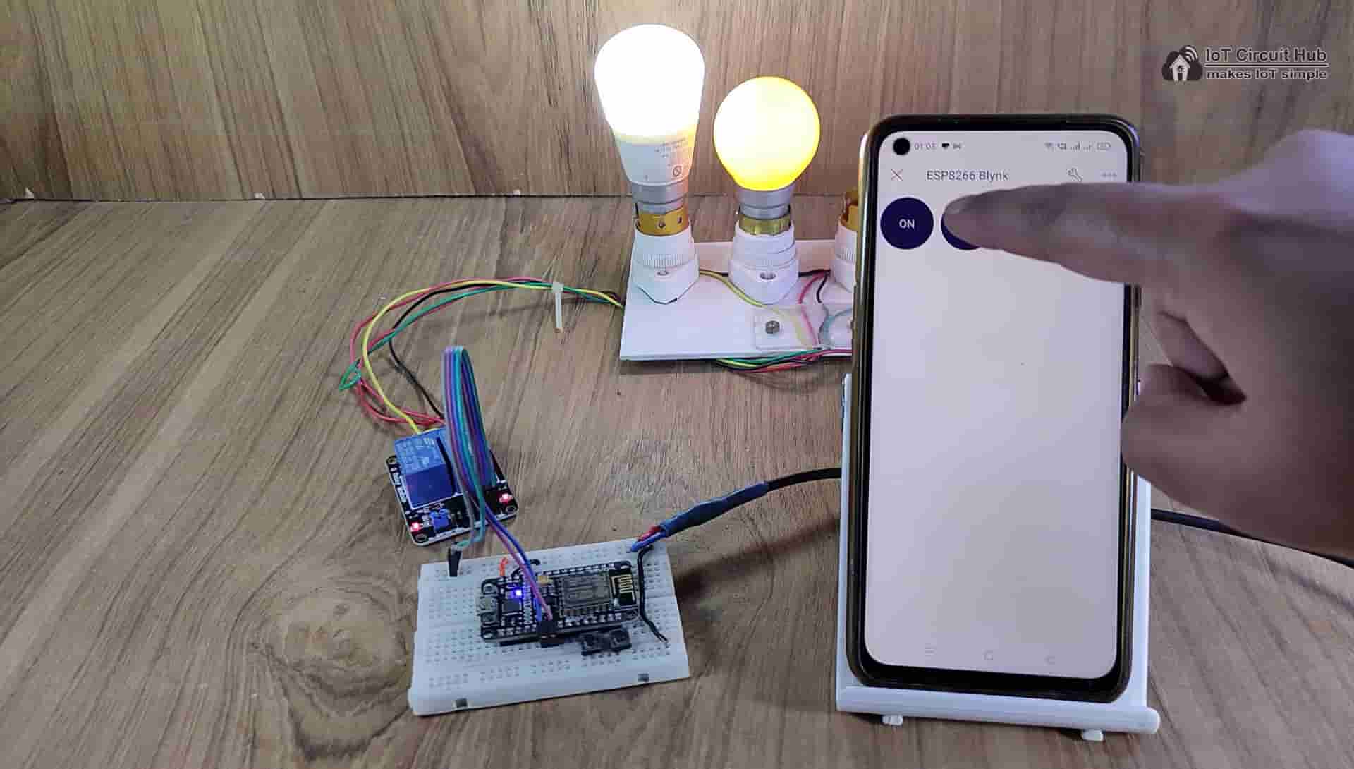 NodeMCU Projects using Blynk Google Assistant - 2025