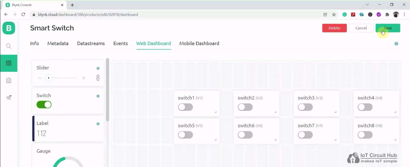 IoT Project using ESP32 NodeMCU network with Blynk - 2026