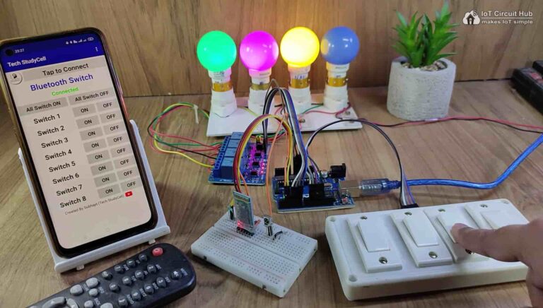 Arduino Relay Project using Bluetooth IR & EEPROM - 2025