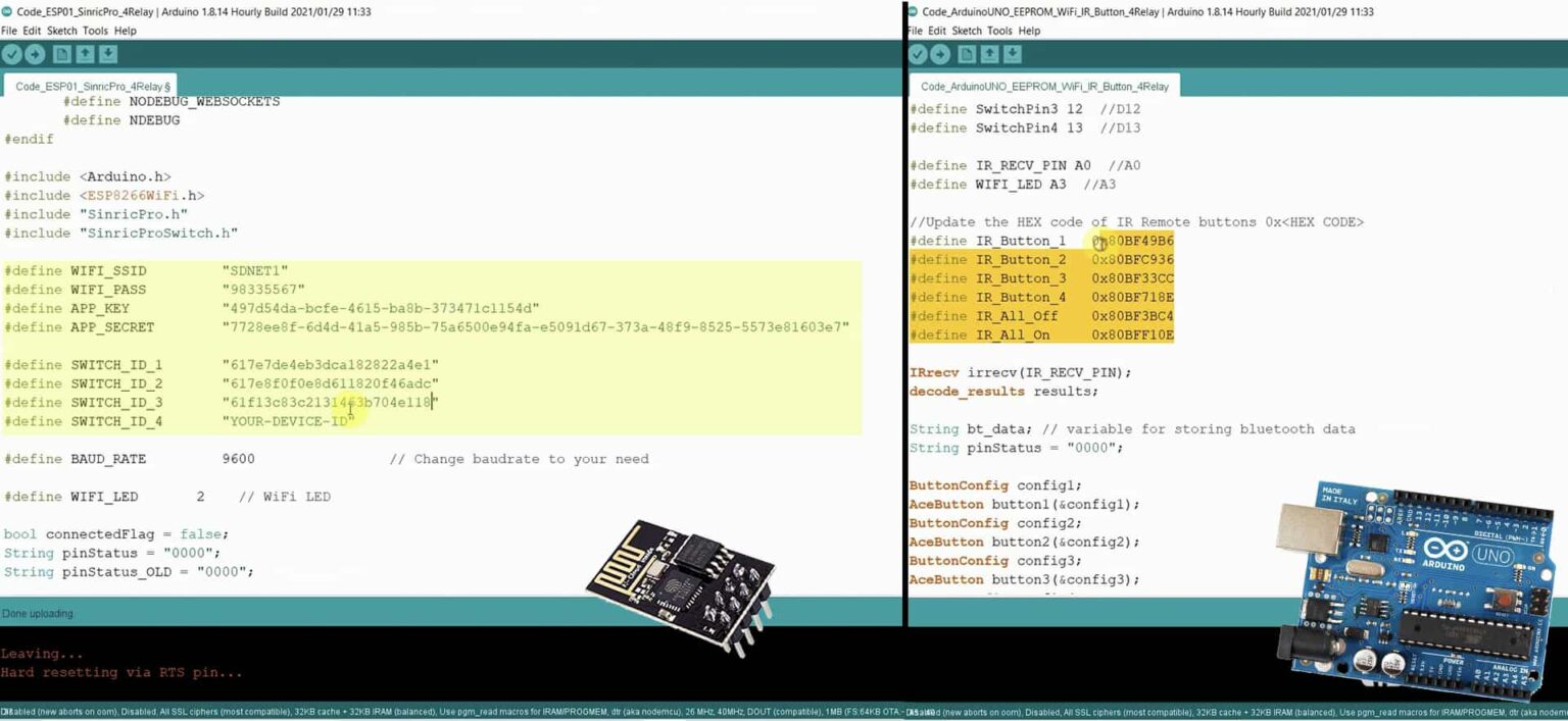 Arduino IoT Project with Google Assistant & Alexa - 2024