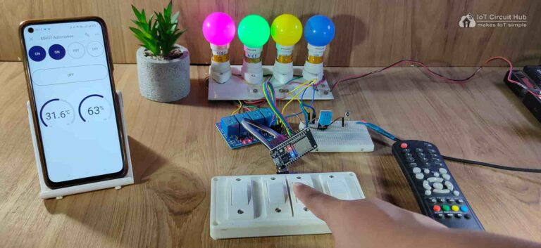 IoT Project using ESP32 with Blynk Automation - 2025