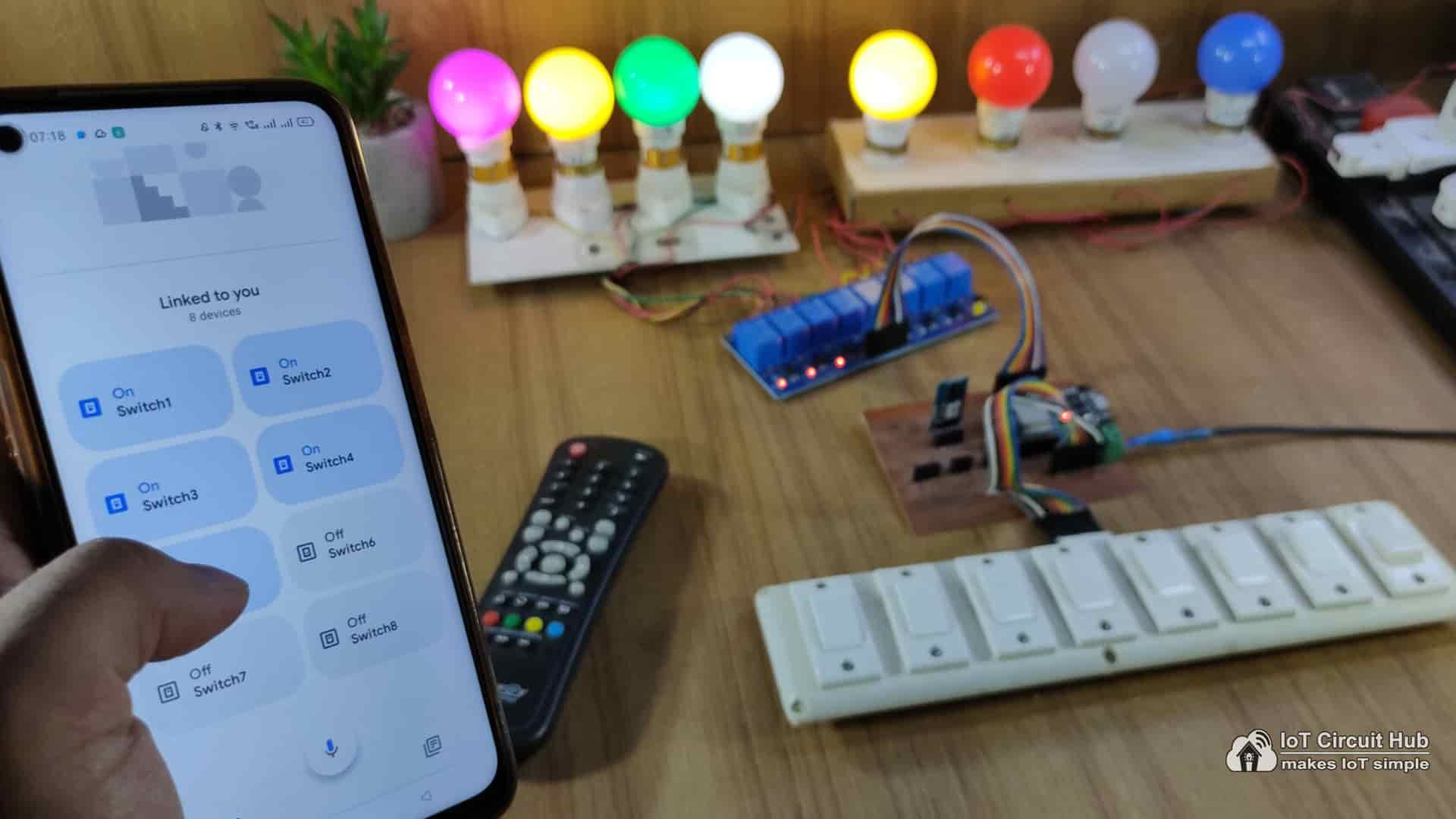 ESP32 Project With Google + Alexa + Bluetooth + IR - 2024