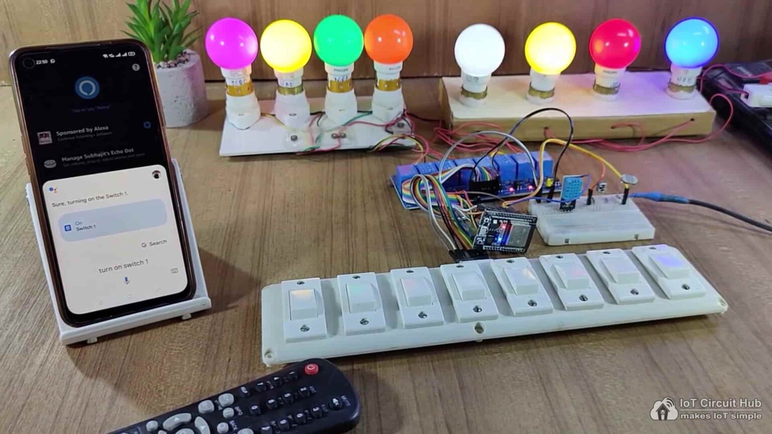 ESP RainMaker Home Automation with Google Alexa 2024