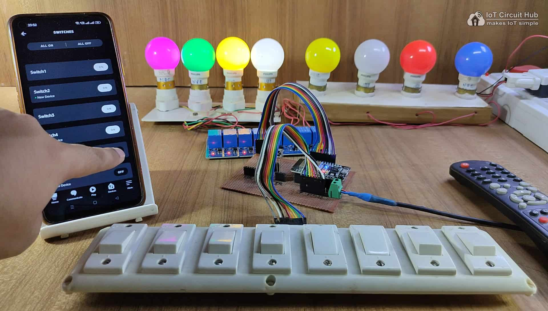 ESP32 Project Using ESP RainMaker With Alexa Google - 2024