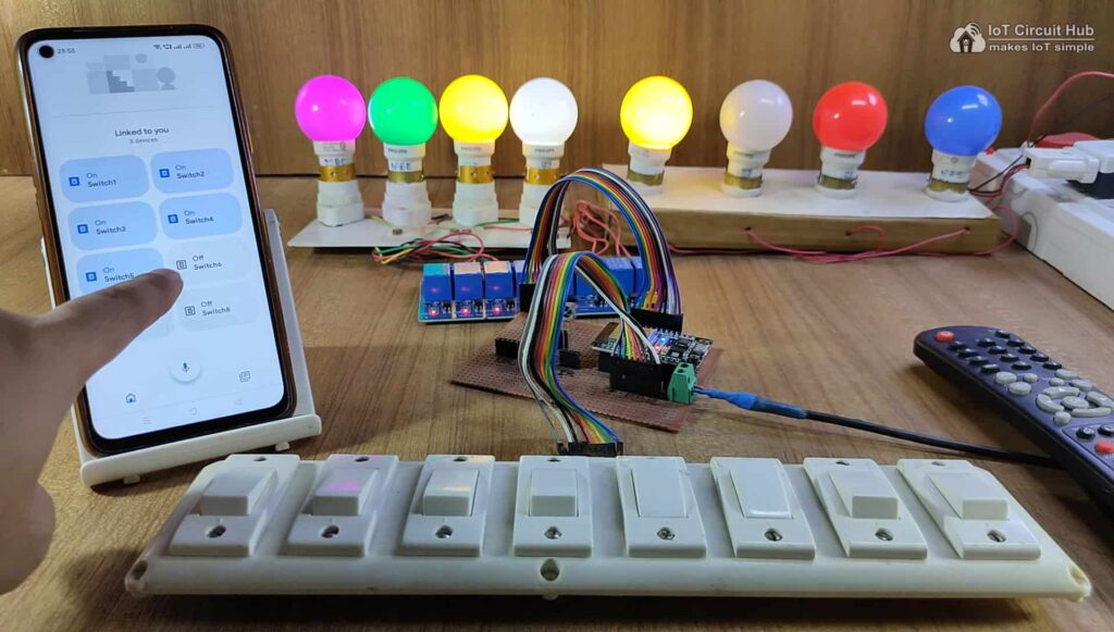 Control Relays with Google Home