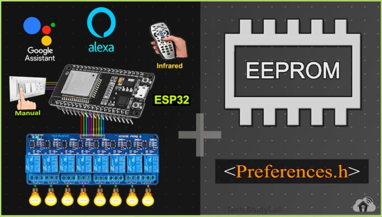 ESP32 project with preferences