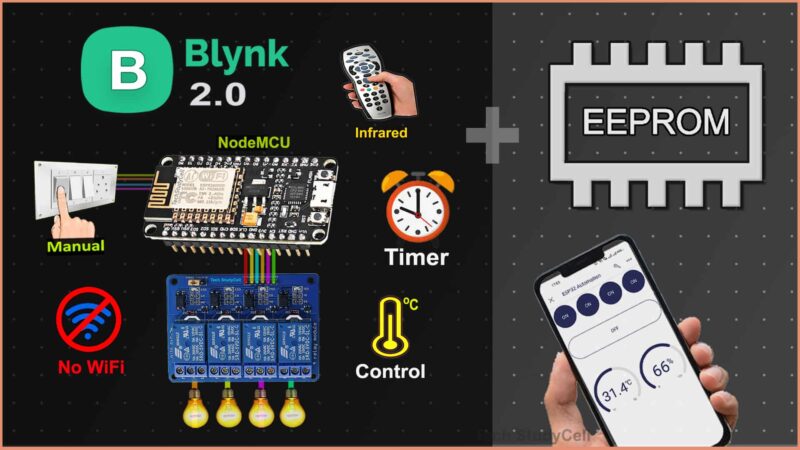 ESP32 Project using ESP RainMaker with Alexa Google - 2023