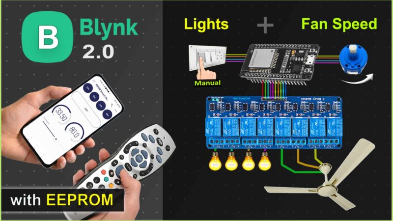 ESP32 IoT Project Using Alexa Google Home App - 2024