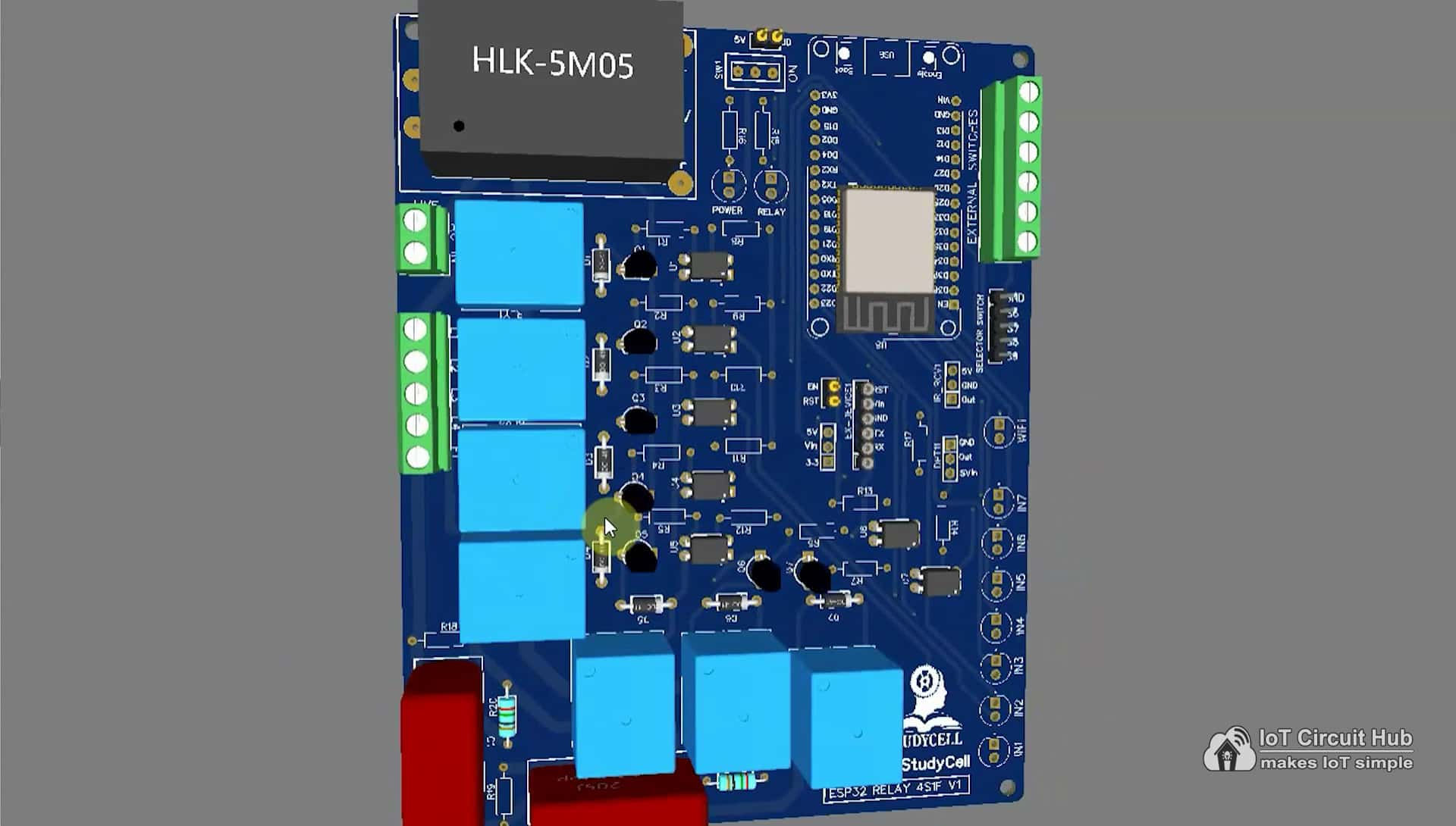 PCB V3.1 for ESP32 IoT Project