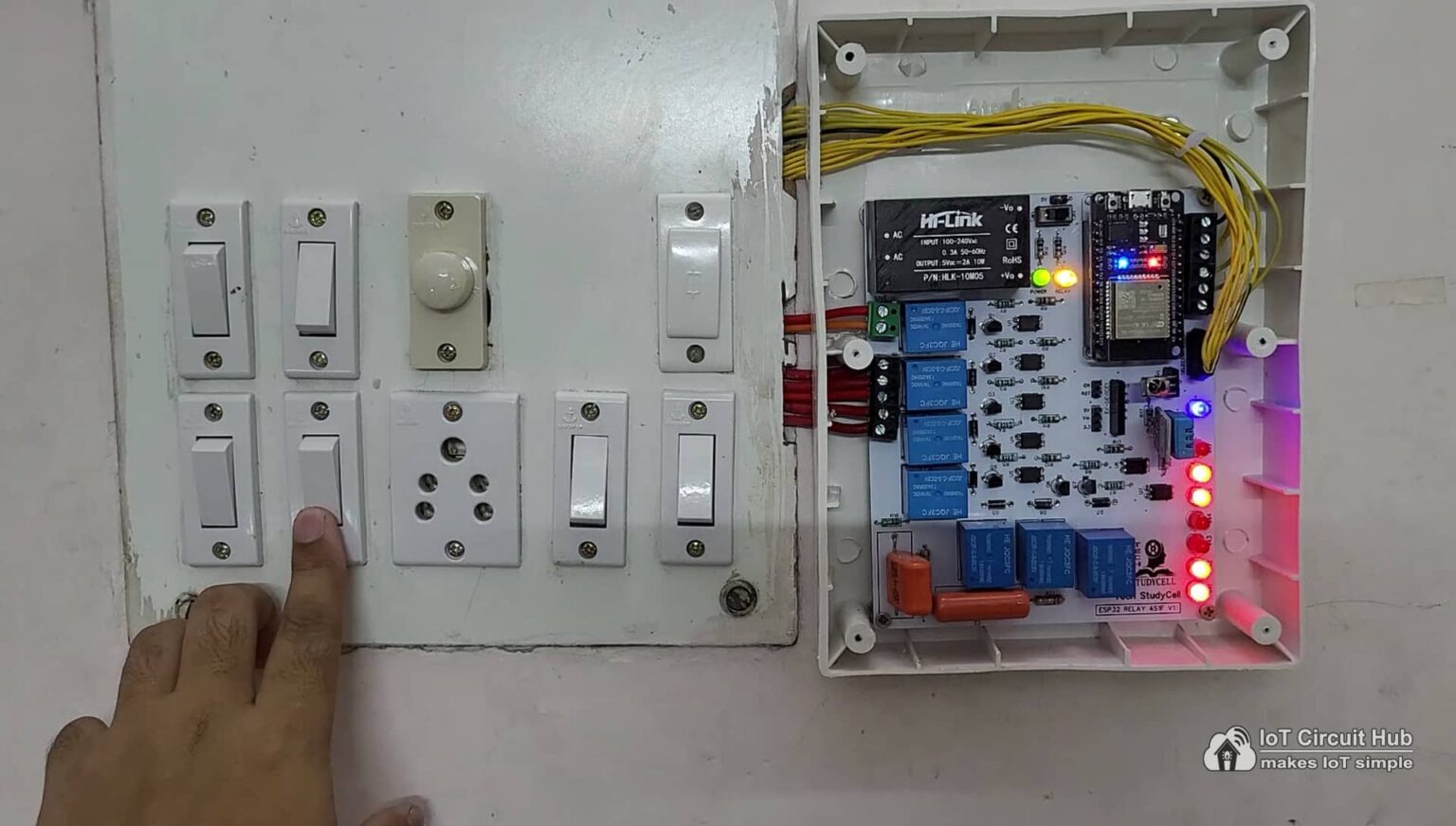 ESP32 Blynk IoT Project With Fan Dimmer & Bluetooth - 2024