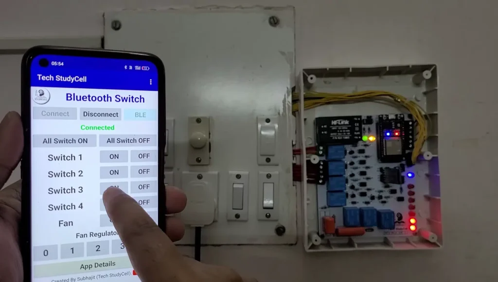 Control relays with Bluetooth