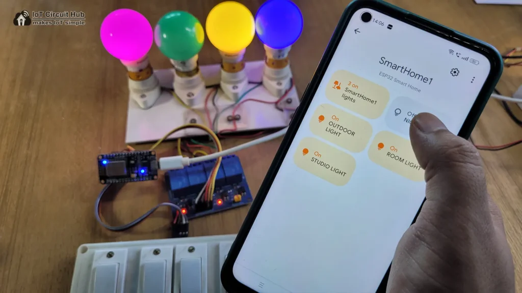 control relays with Google Home