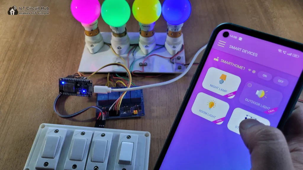ESP8266 Cadio Home Automation Project