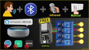 Bluetooth + Alexa ESP32 Home Automation