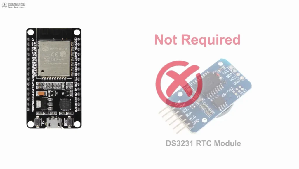 ESP32 Internal RTC Timer