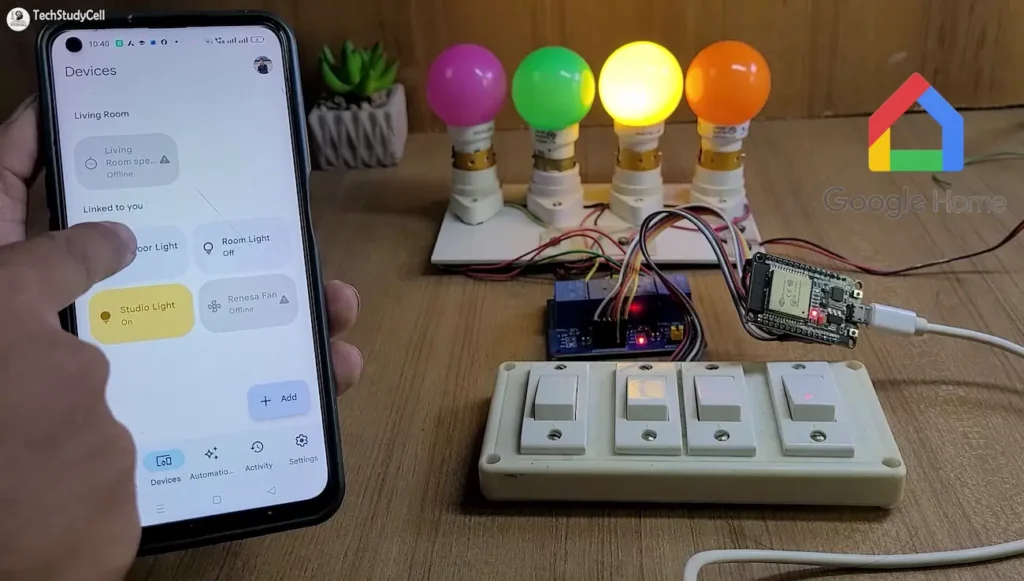 ESP32 home automation sinric p3