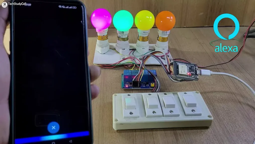 ESP32 control Relays with Alexa App