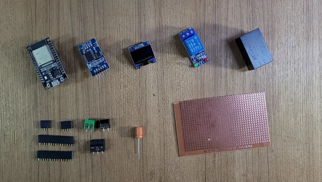 Required Components for ESP32 Project