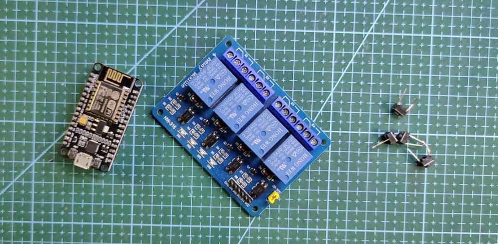 NodeMCU required components